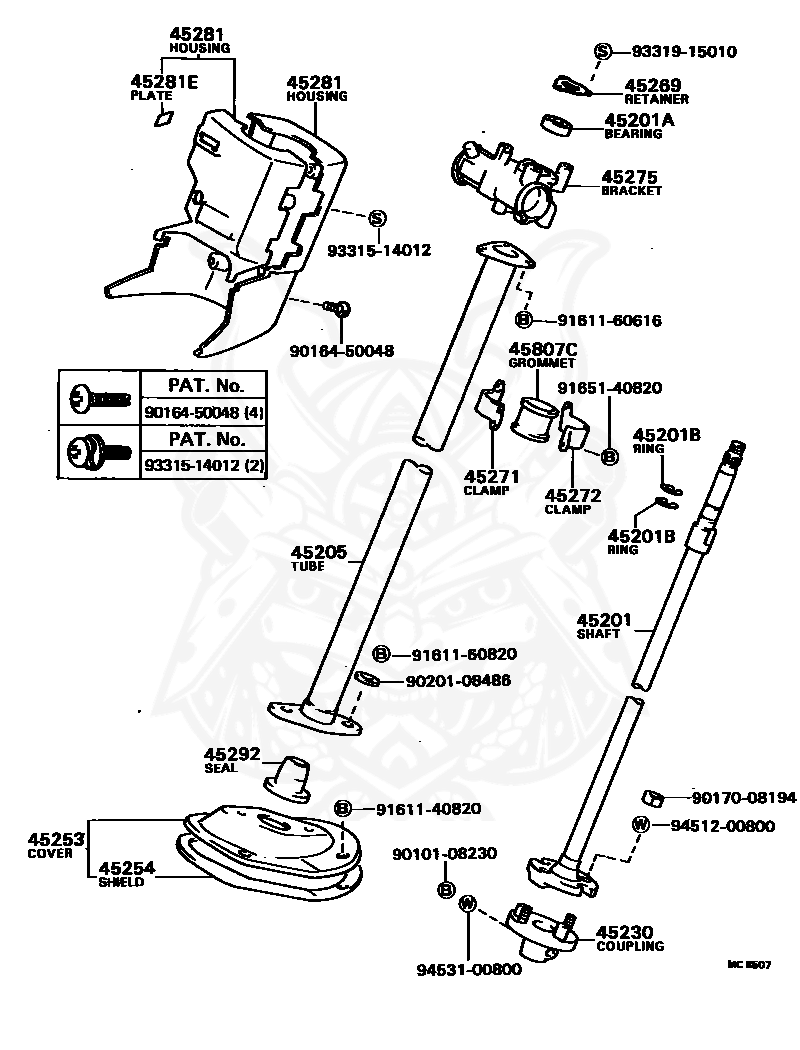 Toyota - Screw